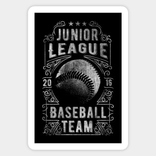 Vintage Junior Baseball Sticker